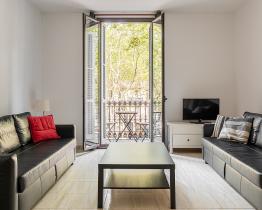 Gran Vía lägenhet i Barcelona