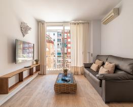 4 bedroom apartment in Camp Nou (between Badal and Les Corts)