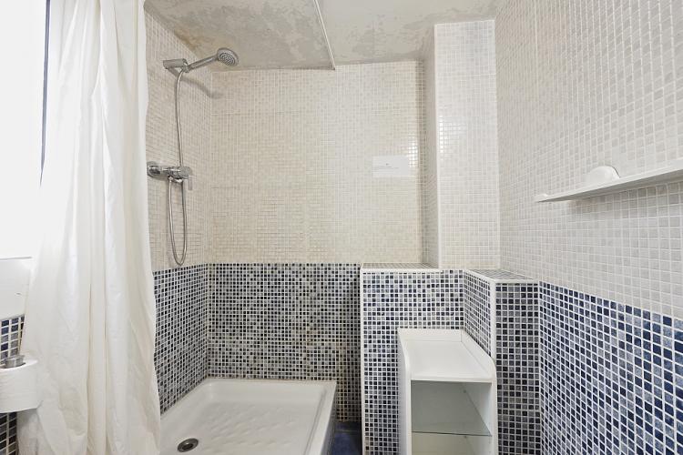 Bathroom, and the apartment are ideal for a single travellers or couples