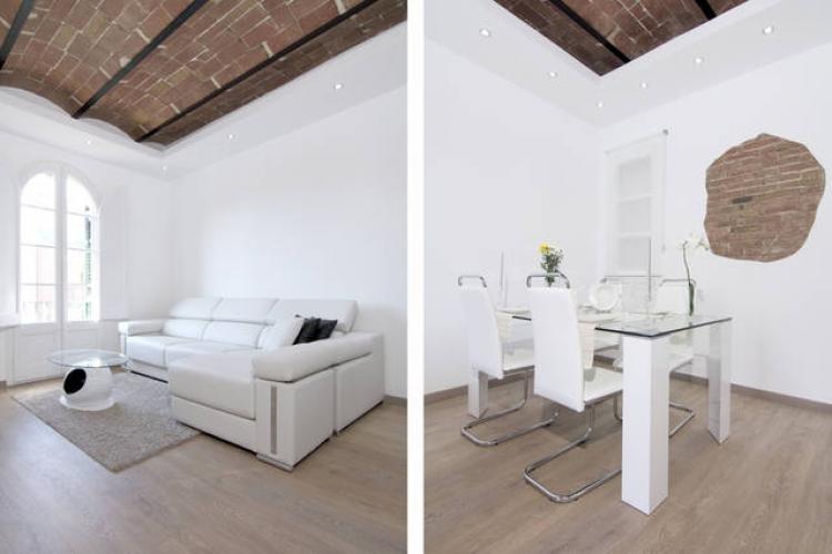 Open space integrates two main areas