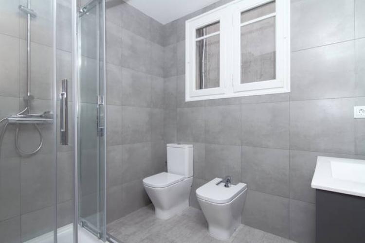 Full bathroom with shower