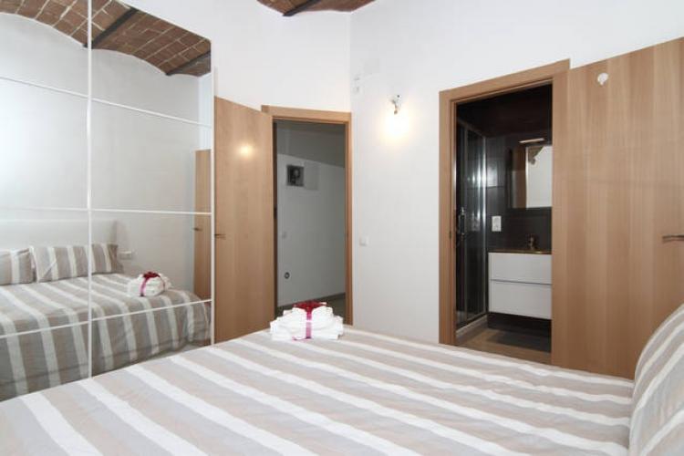 Opens to another bathroom