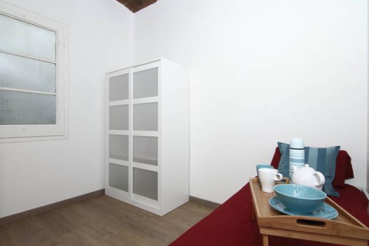 Each bedroom has enough storage, for short and long term stays