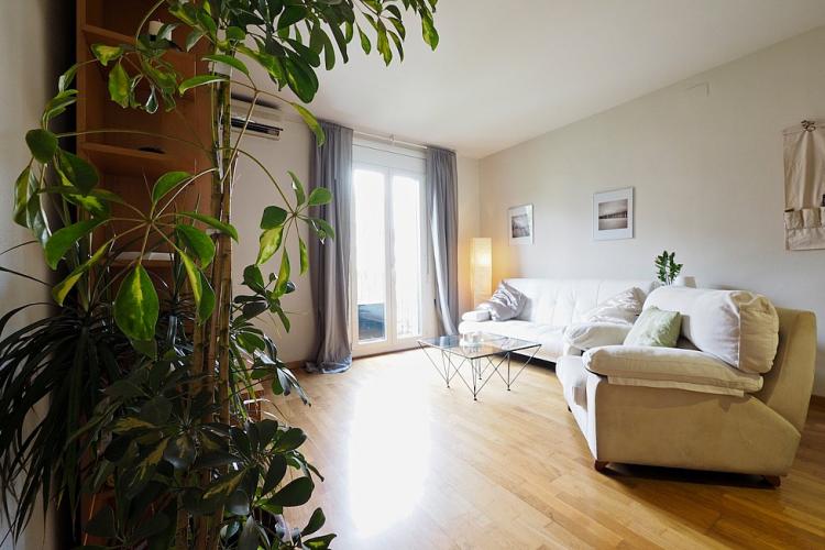 The apartment can accommodate up to 4 people