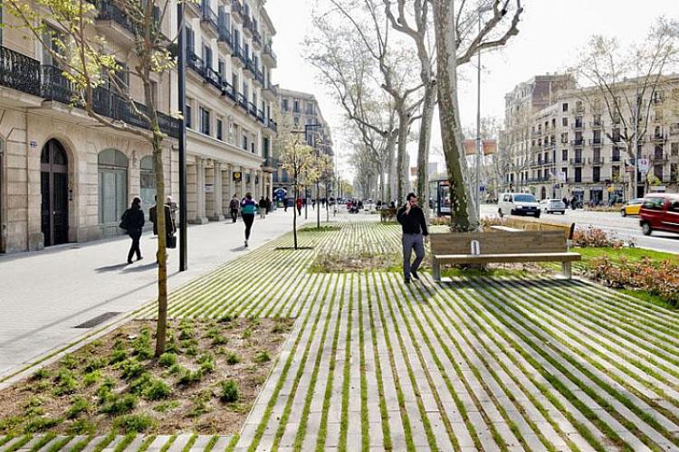 On a nice day take a leisurely stroll down Passeig Sant Joan.