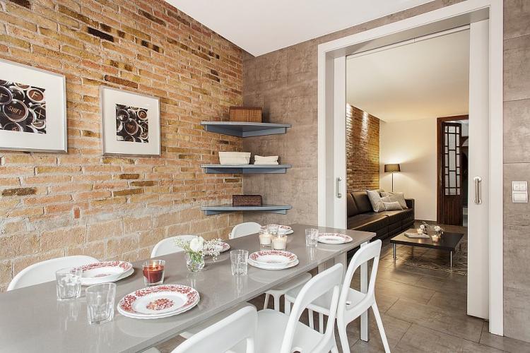 Exklusiv lägenhet för händelser med egen terrass i Barcelona